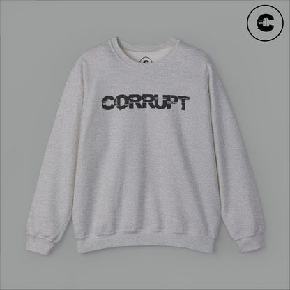 Corrupt Sweatshirt Black Logo