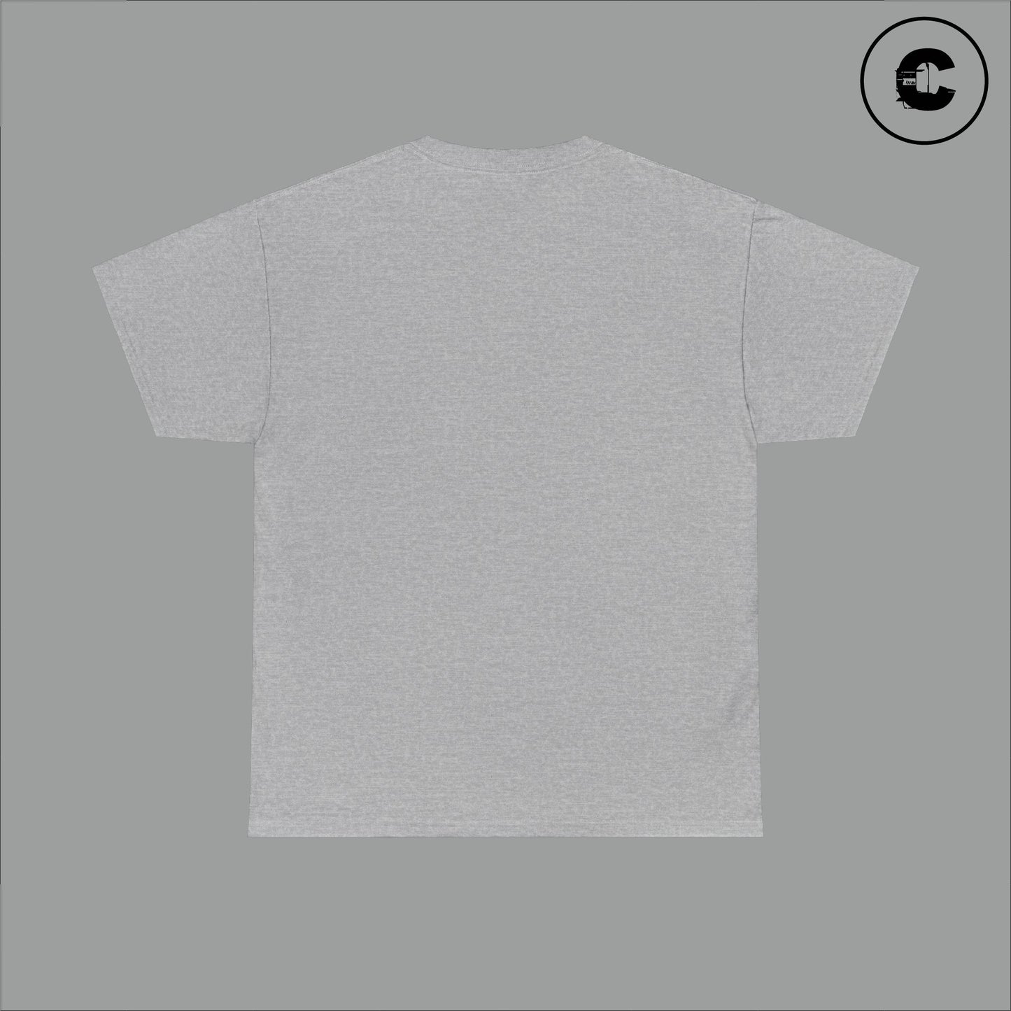 Corrupt Cotton T-Shirt Black Logo