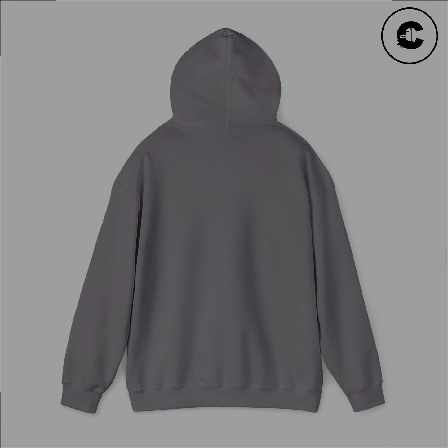 Corrupt Hoodie White Logo