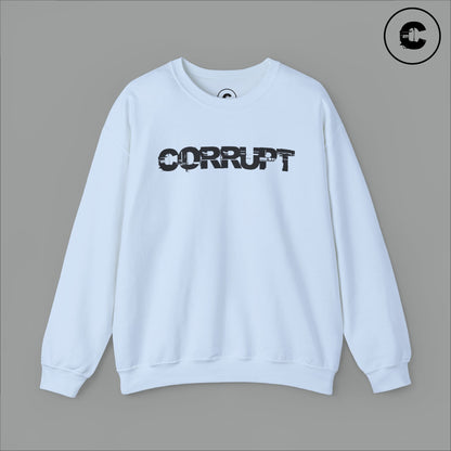 Corrupt Sweatshirt Black Logo