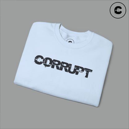 Corrupt Sweatshirt Black Logo