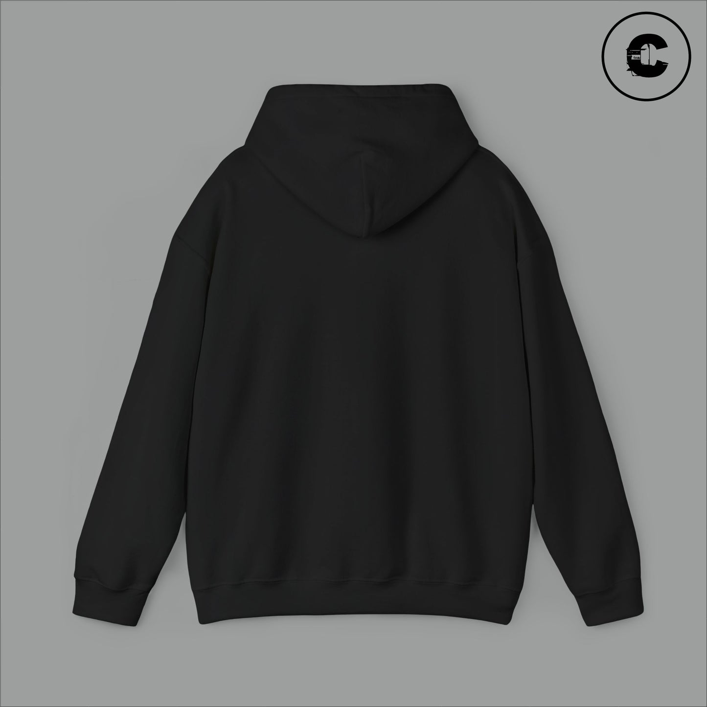 Corrupt Hoodie White Logo