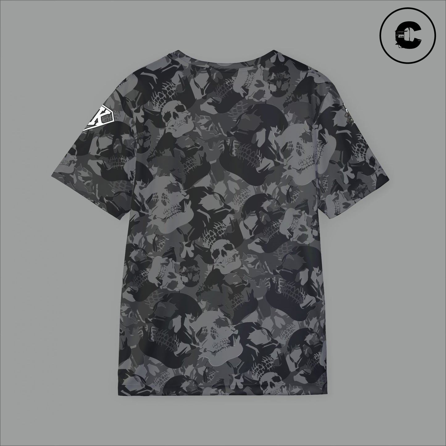 Corrupt Tech Tee Skull Camo