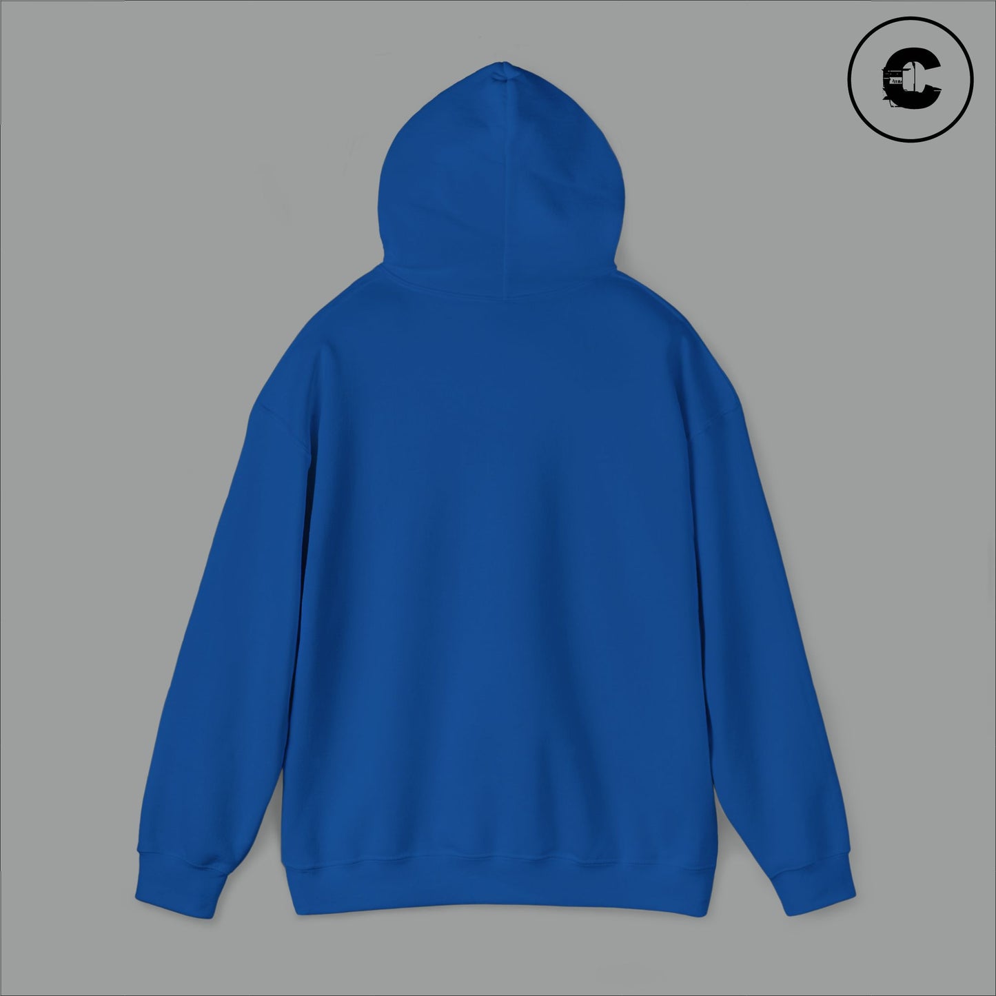 Corrupt Hoodie White Logo