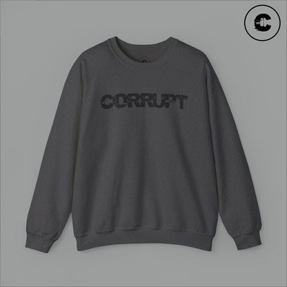 Corrupt Sweatshirt Black Logo