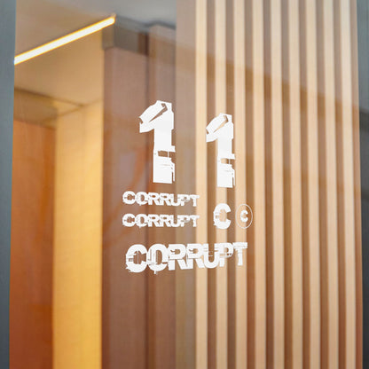 Sticker Pack White Number 1