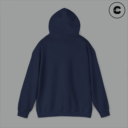 Corrupt Hoodie White Logo