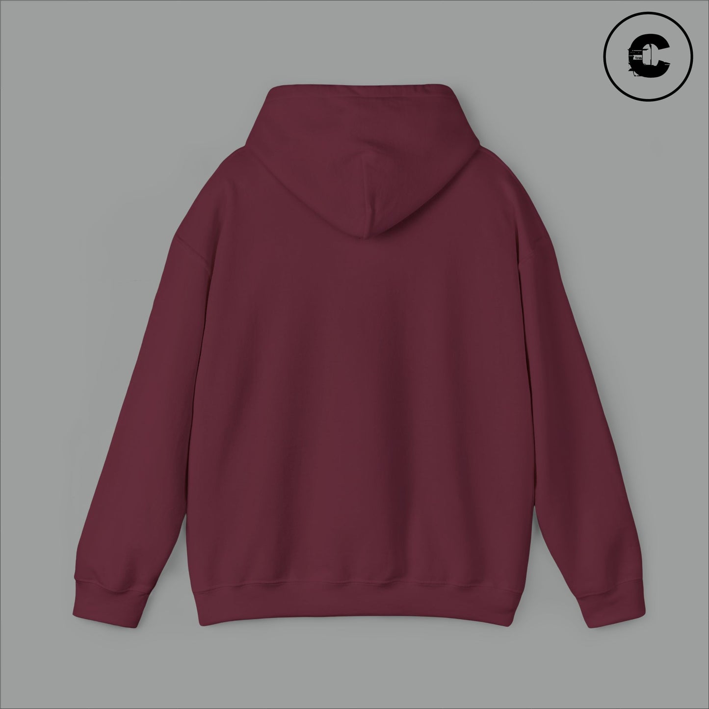 Corrupt Hoodie White Logo