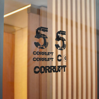 Sticker Pack Black Number 5