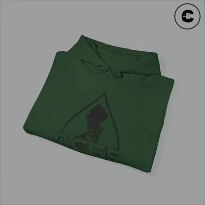 NJ Aces Hoodie Black Logo