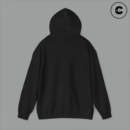 Corrupt Hoodie White Logo