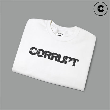 Corrupt Sweatshirt Black Logo
