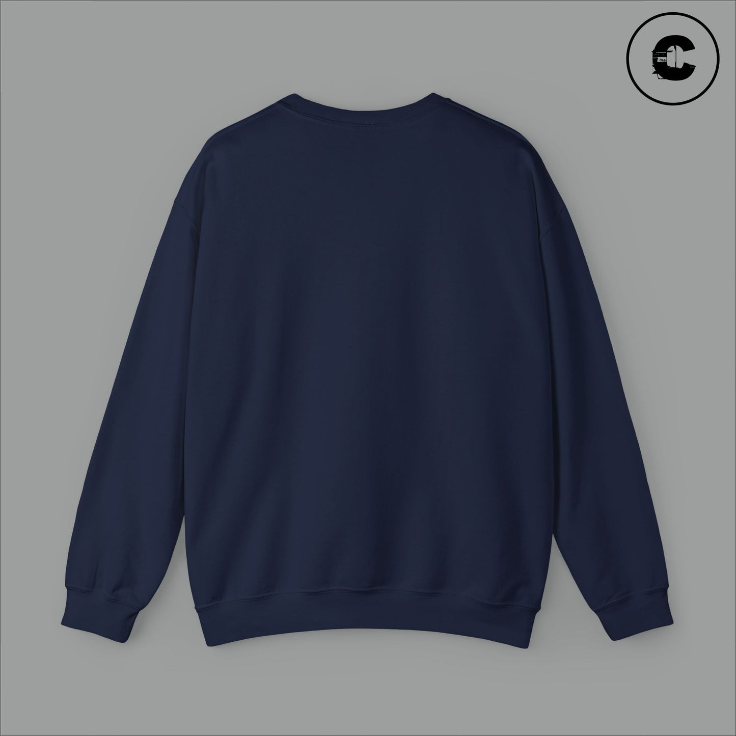 Corrupt Sweatshirt White Logo