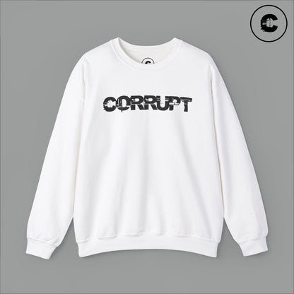Corrupt Sweatshirt Black Logo