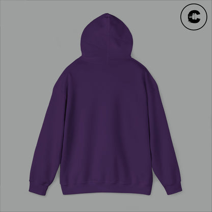 Corrupt Hoodie White Logo