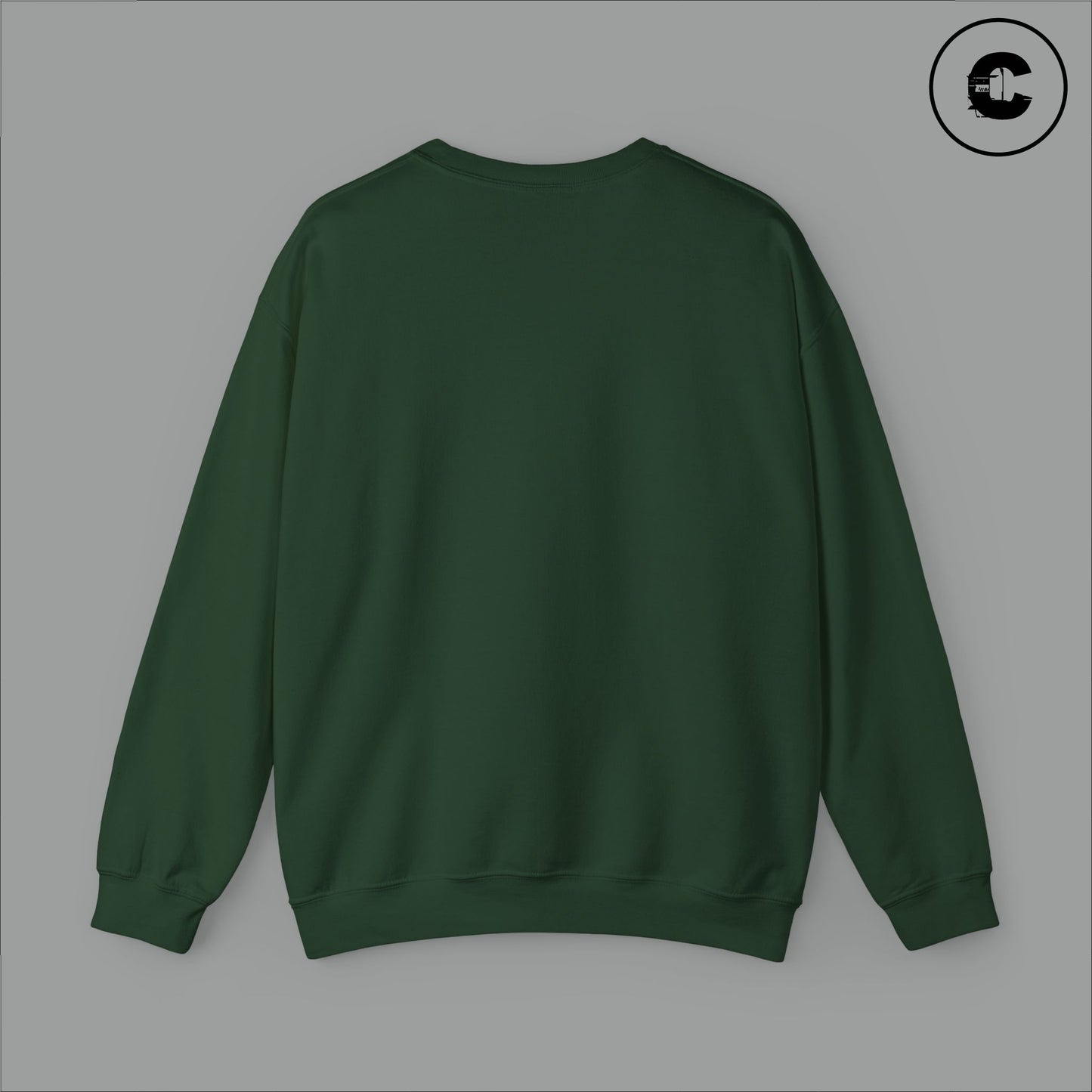 Corrupt Sweatshirt White Logo