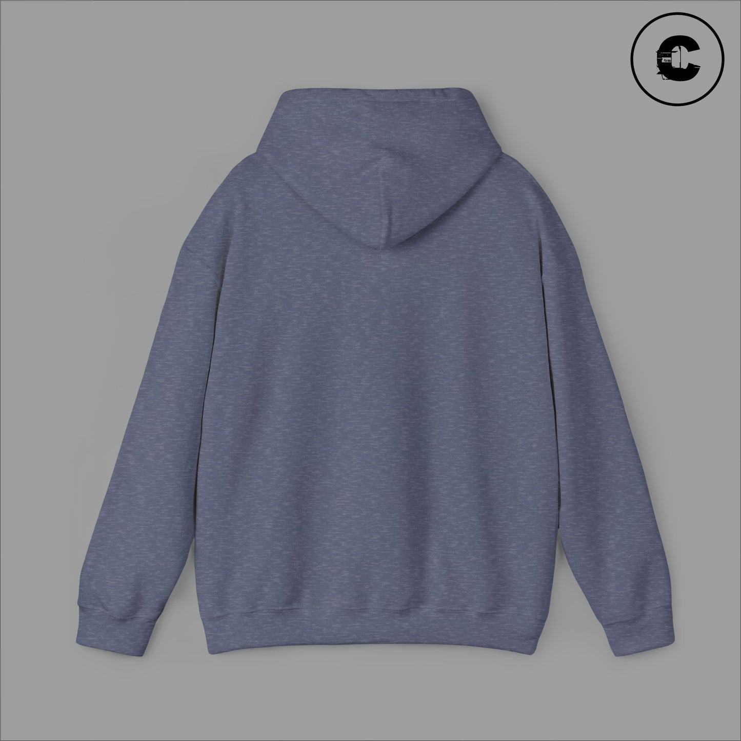 Corrupt Hoodie White Logo