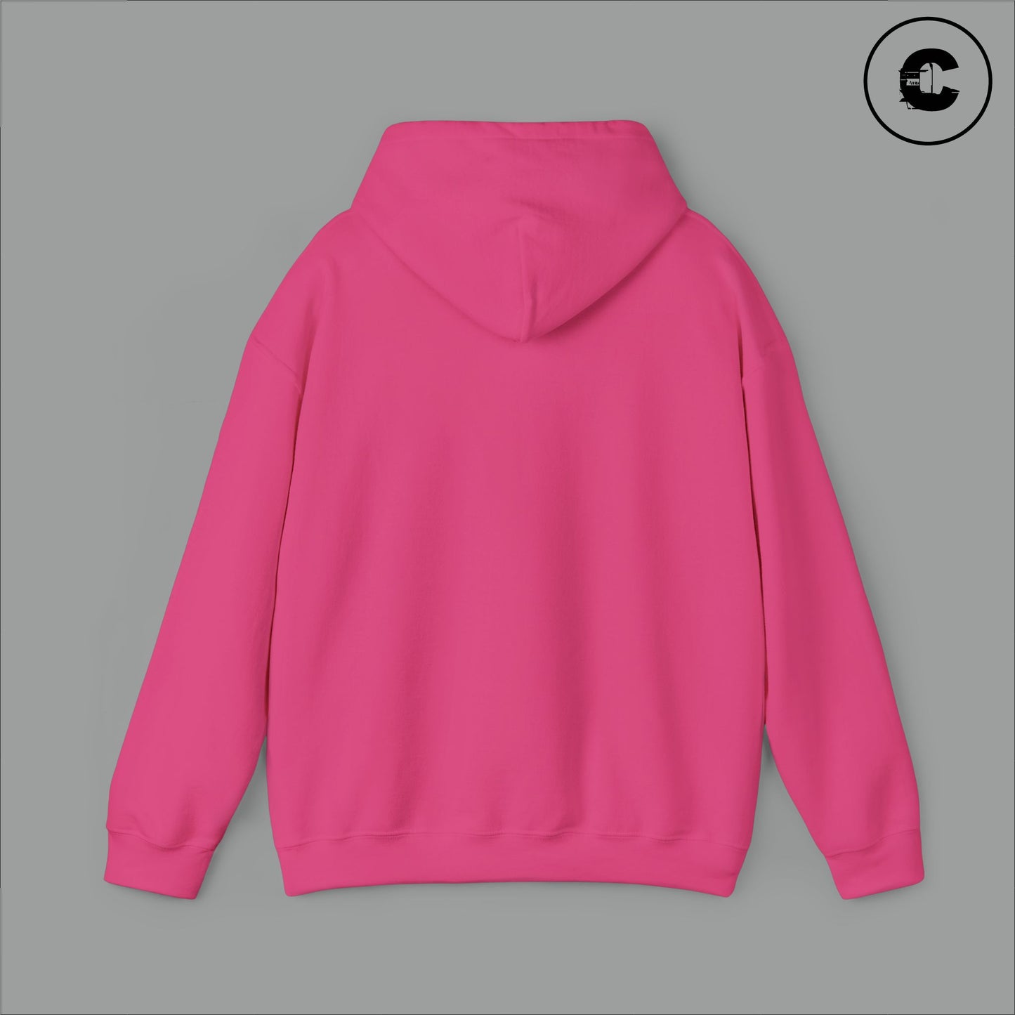 Corrupt Hoodie White Logo