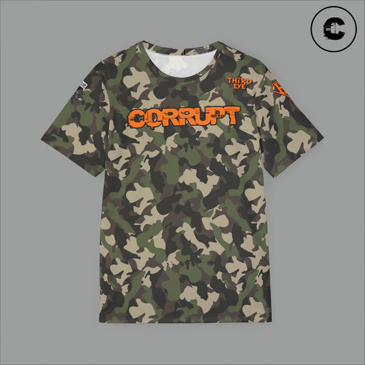 Corrupt Tech Tee  Camo