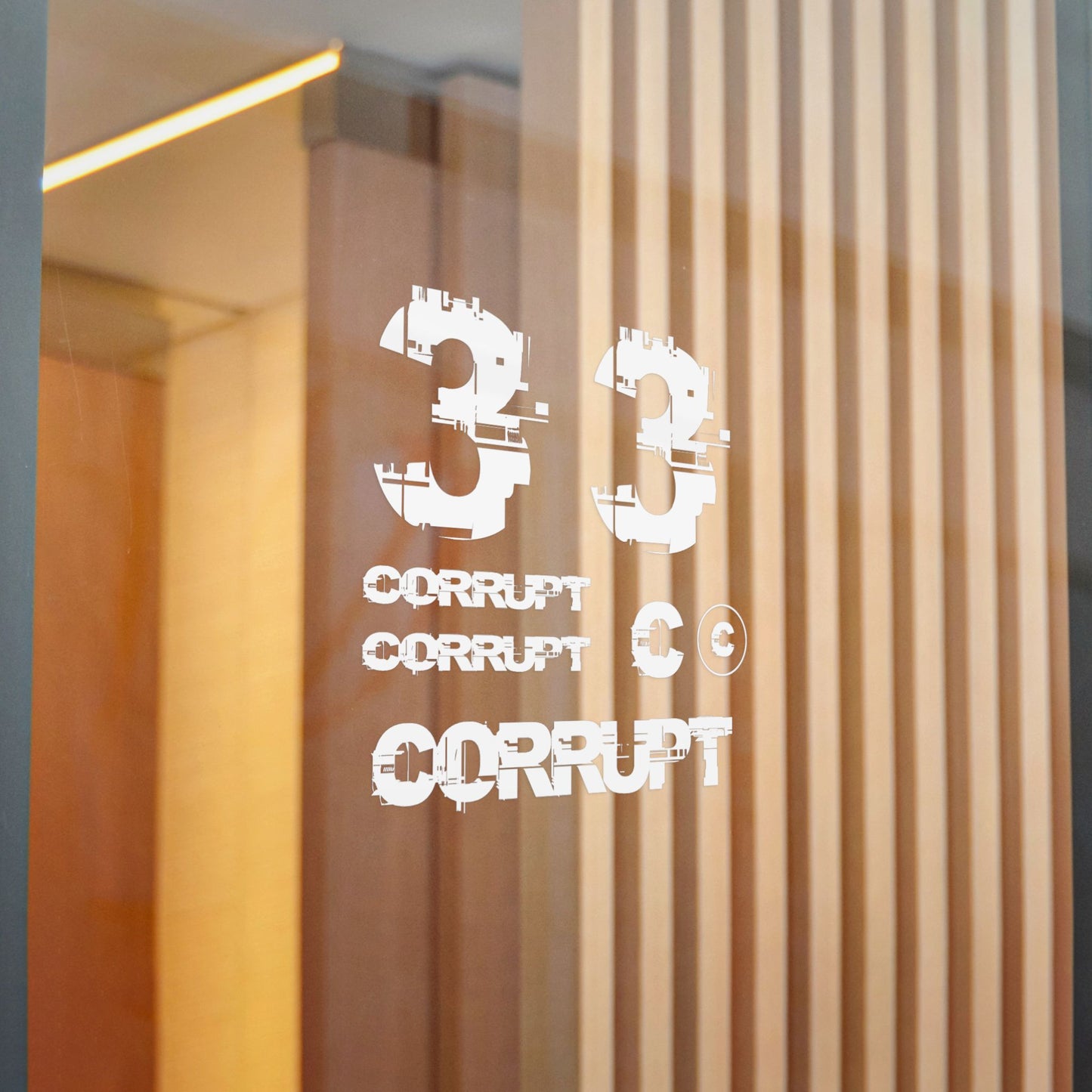 Sticker Pack White Number 3