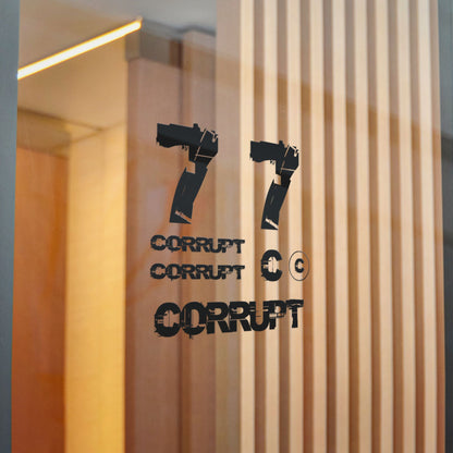 Sticker Pack Black Number 7