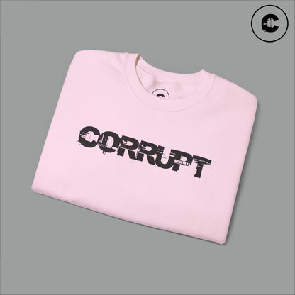 Corrupt Sweatshirt Black Logo
