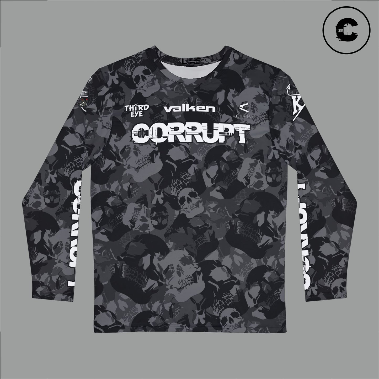Corrupt Custom Skull Camo Long sleeve 2025