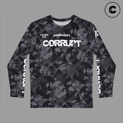 Corrupt Custom Skull Camo Long sleeve 2025