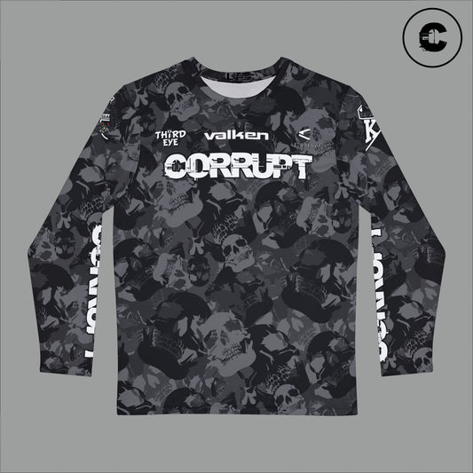Corrupt Custom Skull Camo Long sleeve 2025