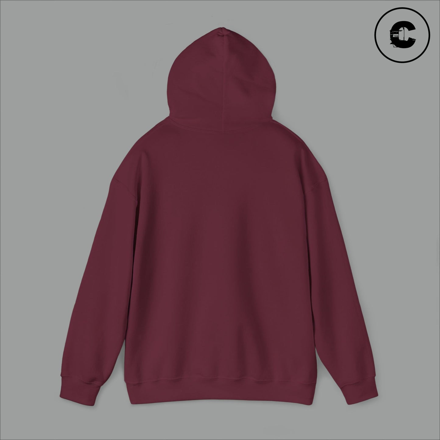 Corrupt Hoodie White Logo