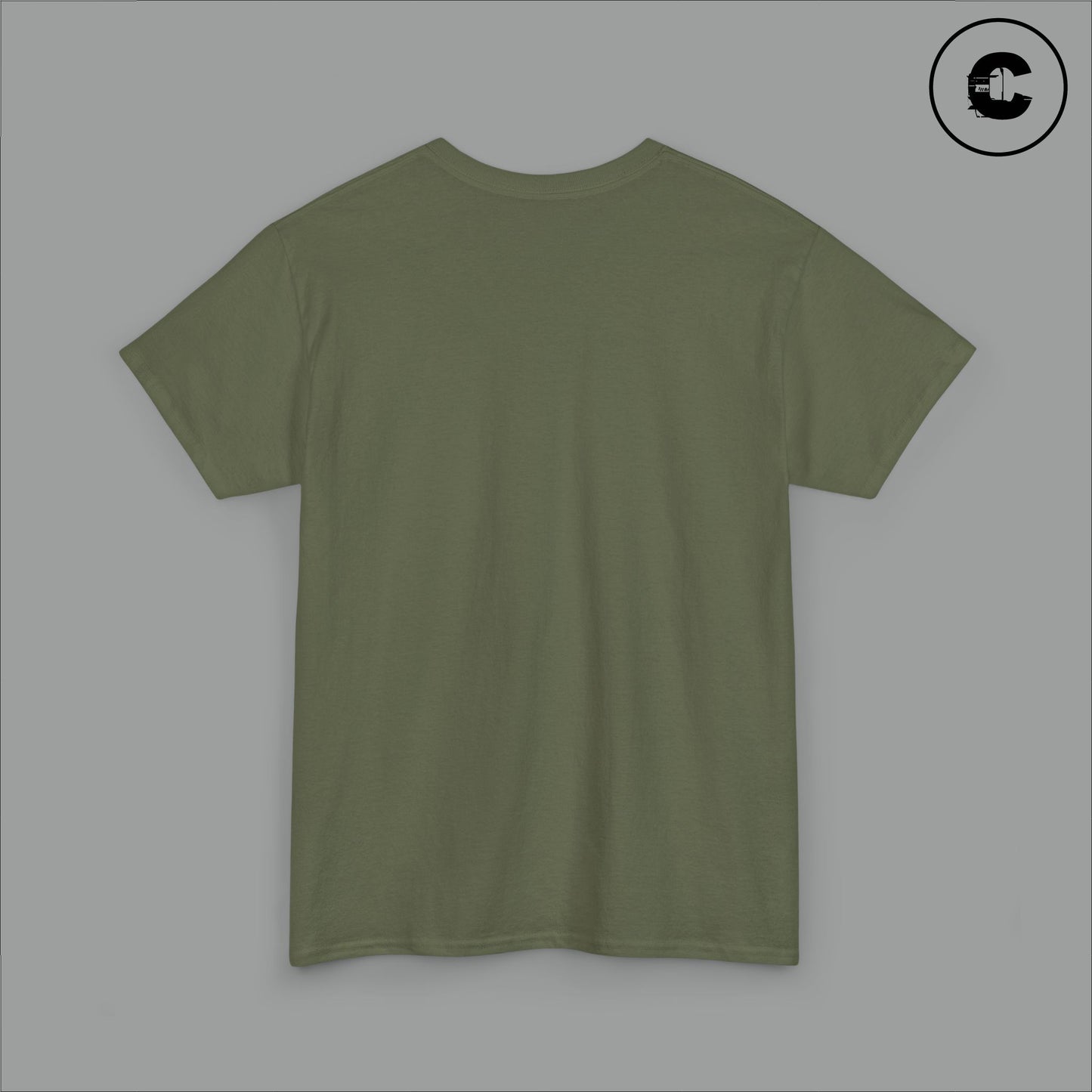 Corrupt Cotton T-Shirt Black Logo