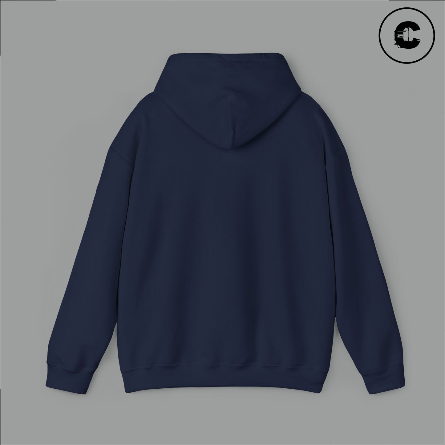 Corrupt Hoodie White Logo