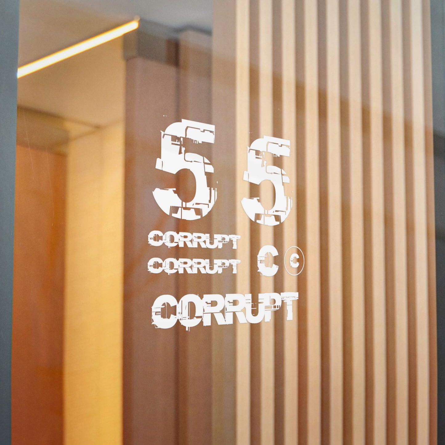 Sticker Pack White Number 5