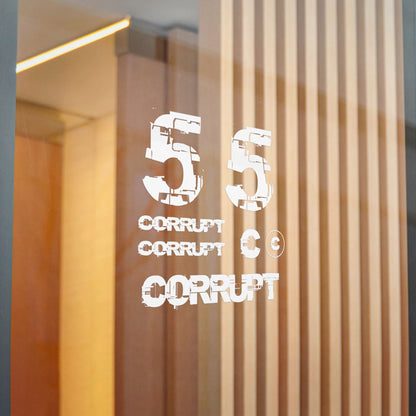 Sticker Pack White Number 5